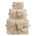 House Case Shiny Canvas - Beige