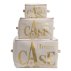 House Case Shiny Canvas - Bleu