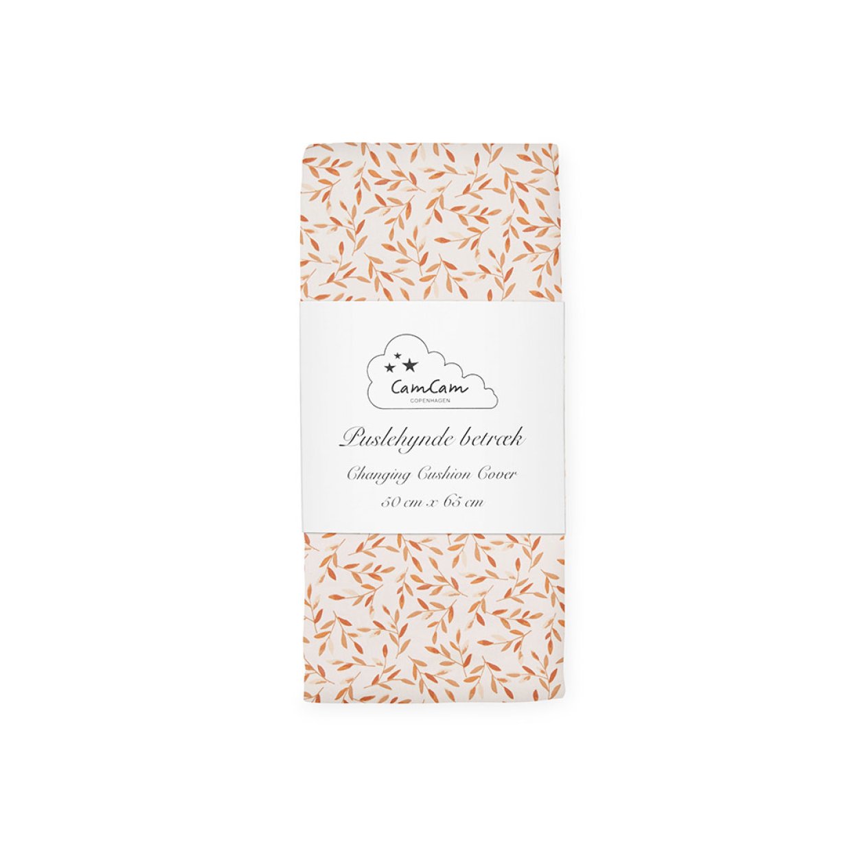 Housse de Matelas à langer Caramel Leaves