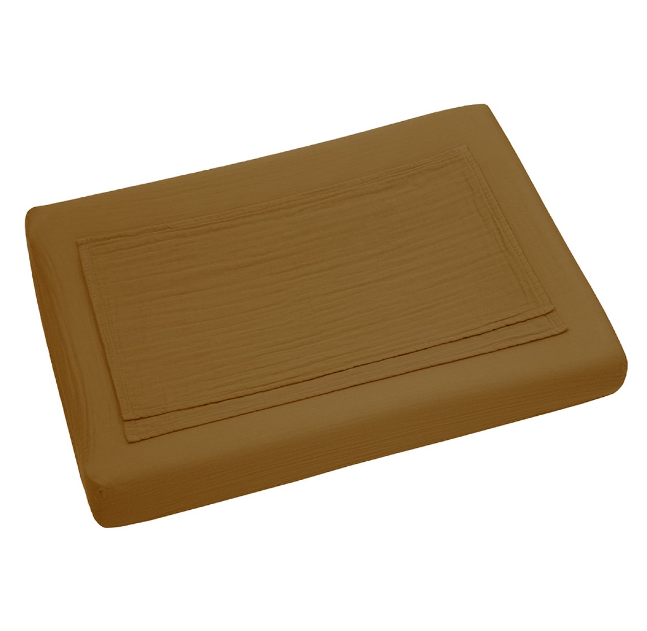 Housse de matelas à langer - Curry