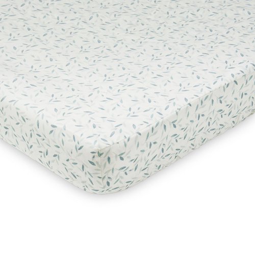 Housse de Matelas à langer Green Leaves