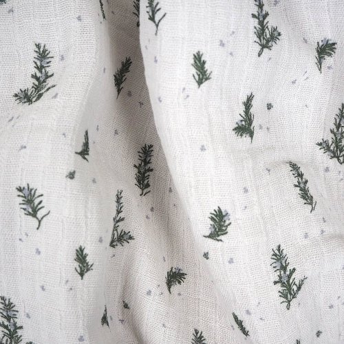 Housse de matelas à langer Romarin