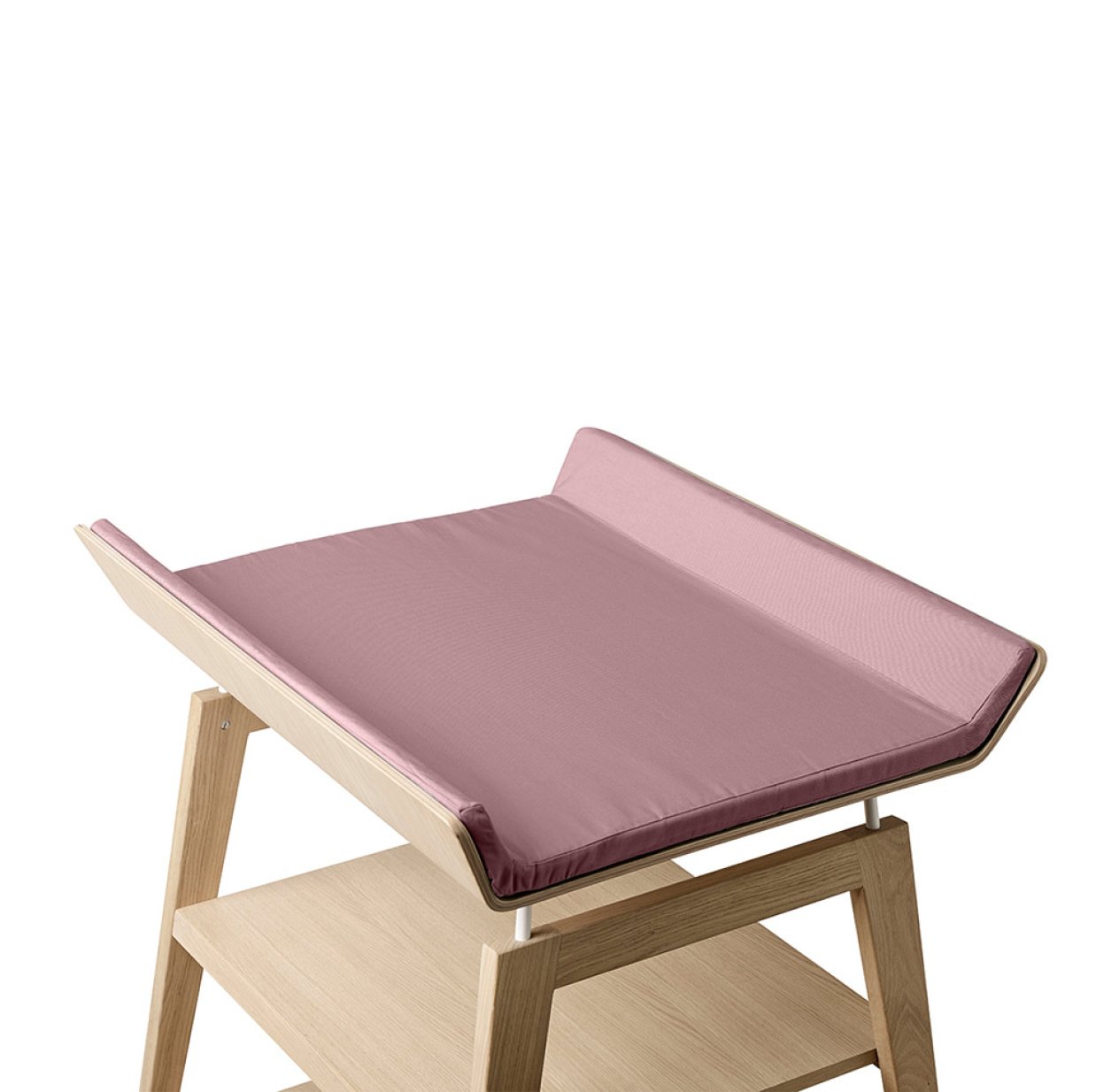 Housse de matelas à langer Linea - Vieux rose