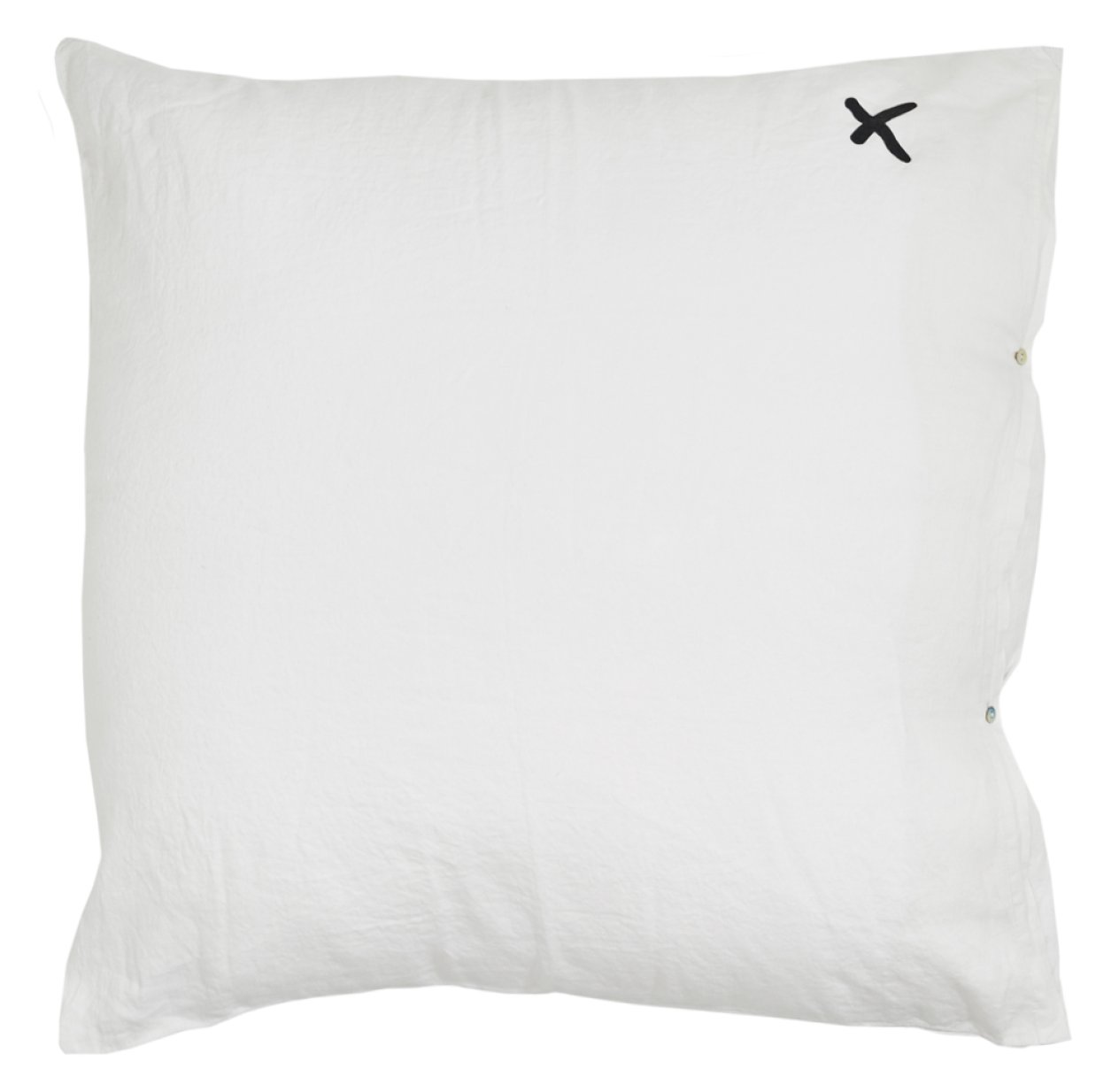 Coussin XL carré Hug blanc