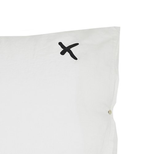 Coussin XL carré Hug blanc