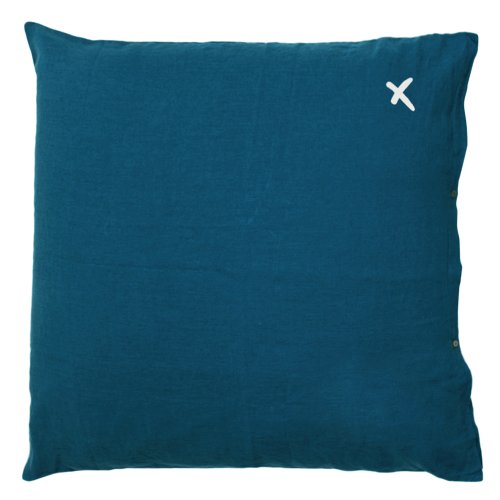 Coussin XL carré Hug piscine - Bleu