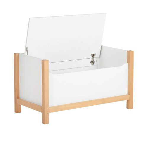 Coffre à jouets Indigo - Blanc