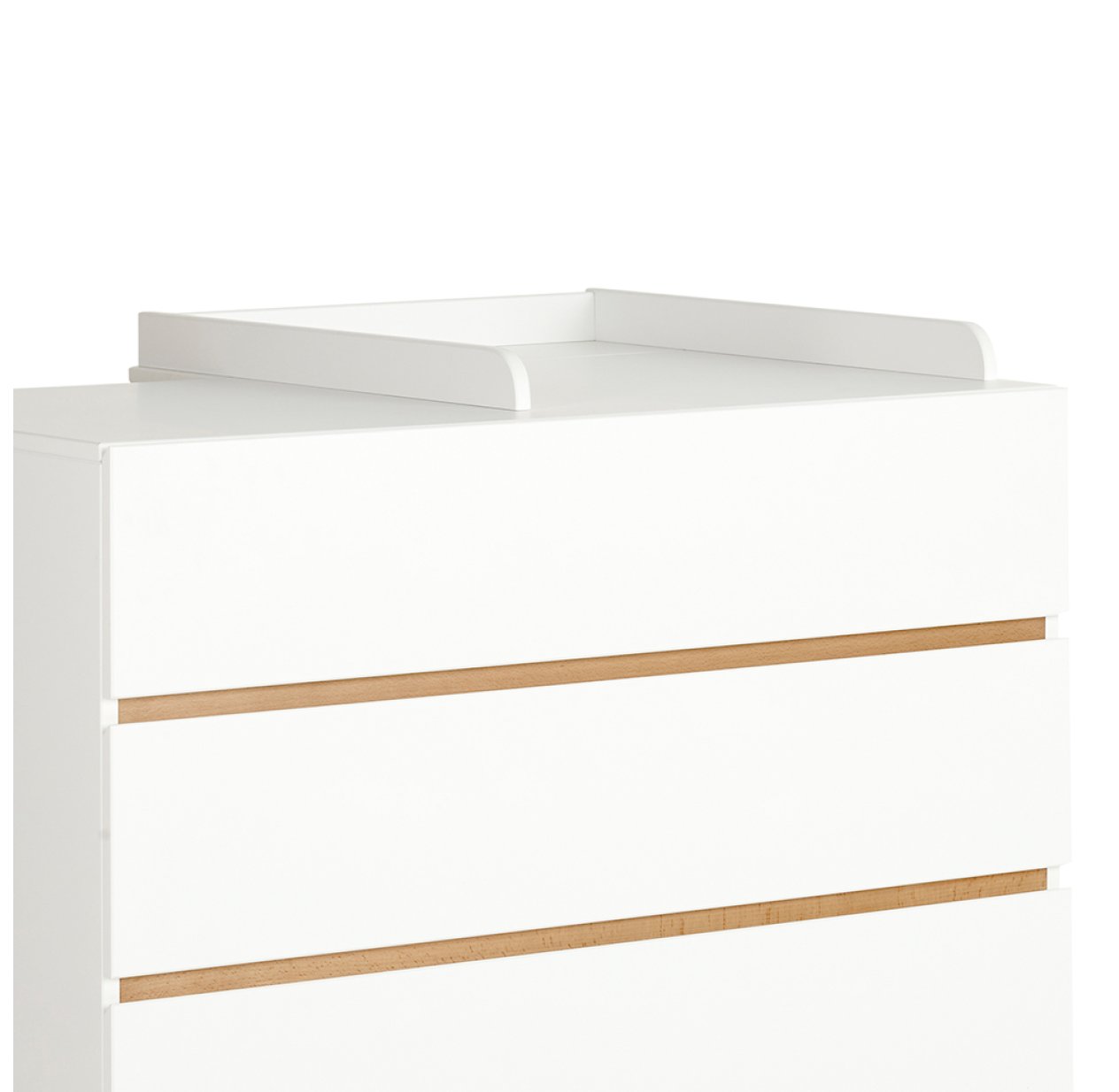 Extension plan à langer pour commode Indigo - Blanc