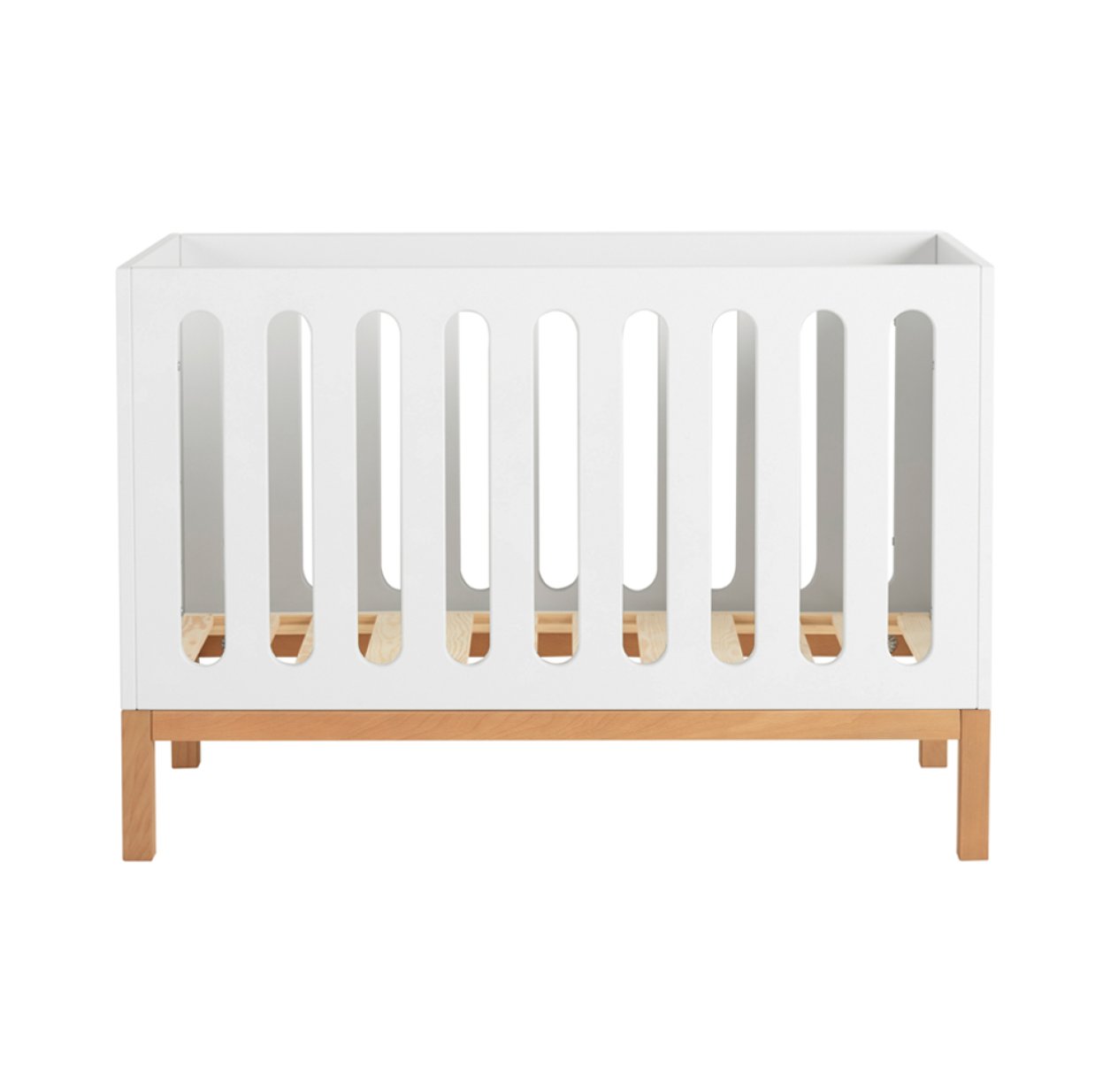 Lit bébé canapé Indigo 60 x 120 - Blanc