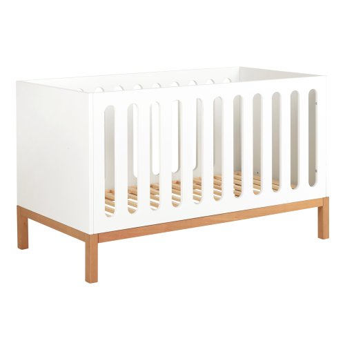 Lit bébé canapé Indigo 70 x 140 - Blanc