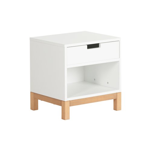 Table de nuit Indigo - Blanc