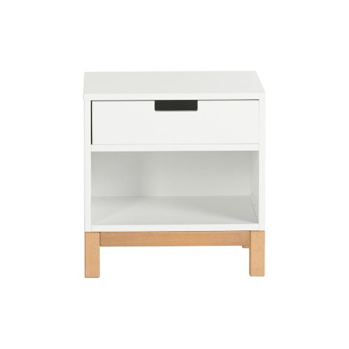 Table de nuit Indigo - Blanc