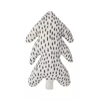 Coussin pin Pine no whine - Gris clair