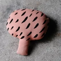 Coussin érable Maple staple - Rose