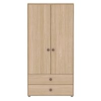 Armoire haute Popsicle - Chêne/Cherry