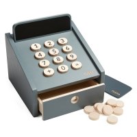 Caisse enregistreuse pour épicerie - Bleu foncé