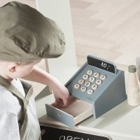 Caisse enregistreuse pour épicerie - Bleu foncé