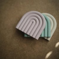 Jouet de dentition Arc-en-Ciel - Mauve