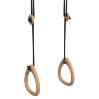 Anneaux de gymnastique - Noir