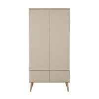 Armoire Flow - Argile / Chêne