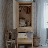 Armoire 1 porte - Bouleau