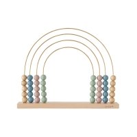 Boulier abaque arc-en-ciel - Multicolore