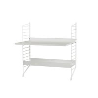 Bureau mural évolutif 80 x 85 cm - Blanc