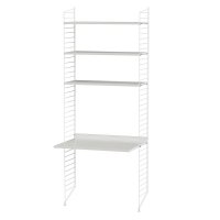 Bureau mural évolutif - Blanc