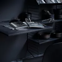 Bureau mural évolutif - Noir