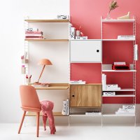 Caisson 1 porte 58 x 30 cm - Chêne