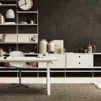 Caisson 2 tiroirs 78 x 30 cm - Frêne