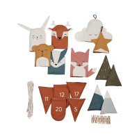 Calendrier de l'Avent Woodland