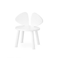 Chaise enfant Mouse 2-5 ans - Blanc