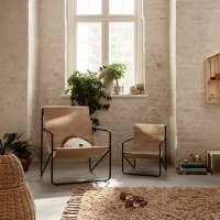 Chaise Lounge Desert - Noir/Sable