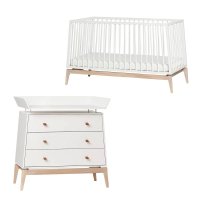 Chambre Bébé Complète évolutive Luna Duo - Blanc
