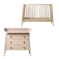 Chambre Bébé Complète Linea Duo Commode à langer - Hêtre