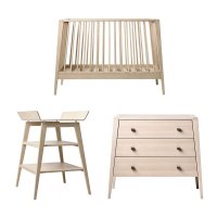 Chambre Bébé Complète Linea Trio - Hêtre