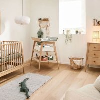 Chambre Bébé Complète Linea Trio - Hêtre