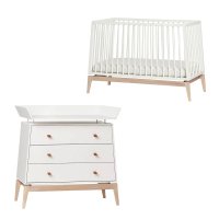 Chambre Bébé Complète Luna Duo - Blanc