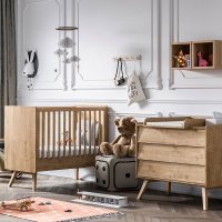 Chambre Bébé Complète Vintage Duo - Chêne