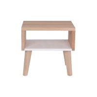 Chevet / Bout de canapé - Blanc