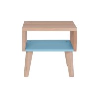 Chevet / Bout de canapé - Bleu clair