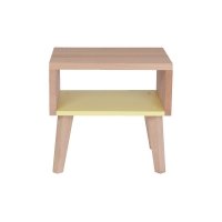 Chevet / Bout de canapé - Jaune