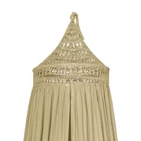 Ciel de lit Tara Crochet et coton bio - Mellow