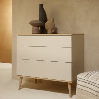 Commode Flow - Argile / Chêne