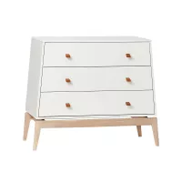 Commode 3 Tiroirs Luna - Blanc