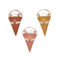 Set de 3 cornets de Noël - Rennes