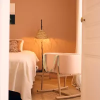 Couffin Kuko et son support à bascule - Nude