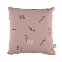 Coussin enfant Descartes secrets Elements - Vieux rose