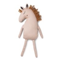 Coussin Safari Cheval - Rose poudré